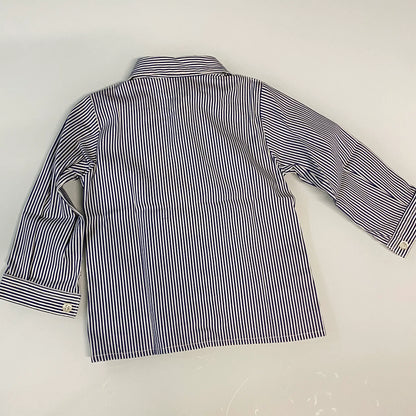 Camicia Righe Neonato Elegante