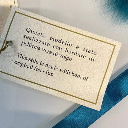 Collo in Vera Pelliccia di Volpe Bambina Outlet