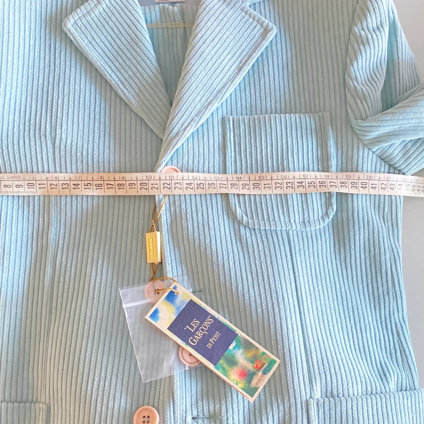 Giacca e pantaloni in velluto per bambino