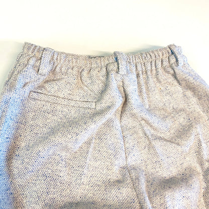 Pantaloncini Corti Eleganti Lana Tweed Bambino