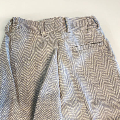 Pantalone 100% Lana Bambino Spina di Pesce