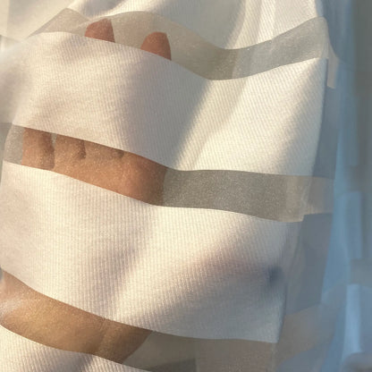 Robe blanche pour demoiselle d'honneur de 6 ans