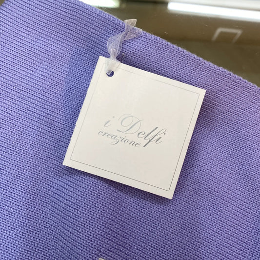 Copertina Neonata in Maglia Doppiata: Calore e Stile a Pois