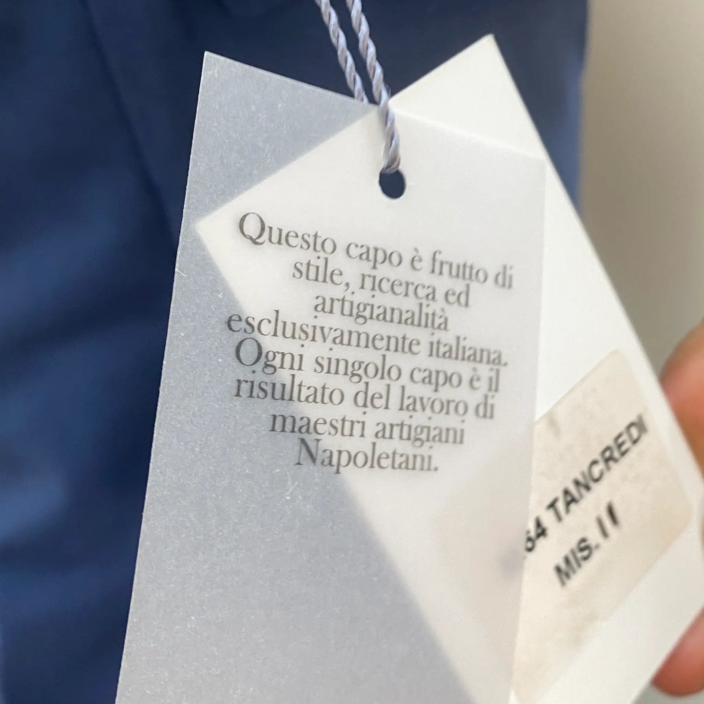 Ensemble de cérémonie bébé 9-12 mois bleu et azur Sartoria Bramante