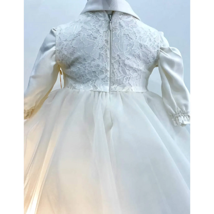 Vestito battesimo bimba invernale