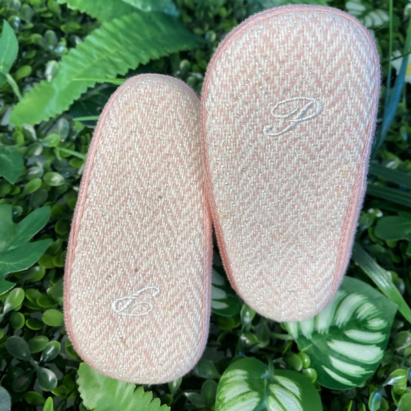Scarpine primi passi rosa e beige