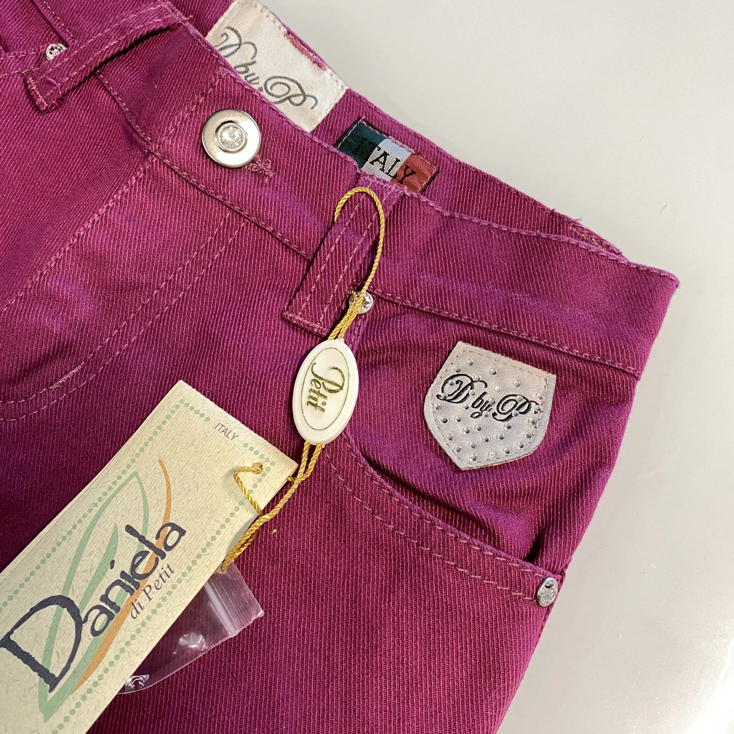 Jeans colorato per bambina