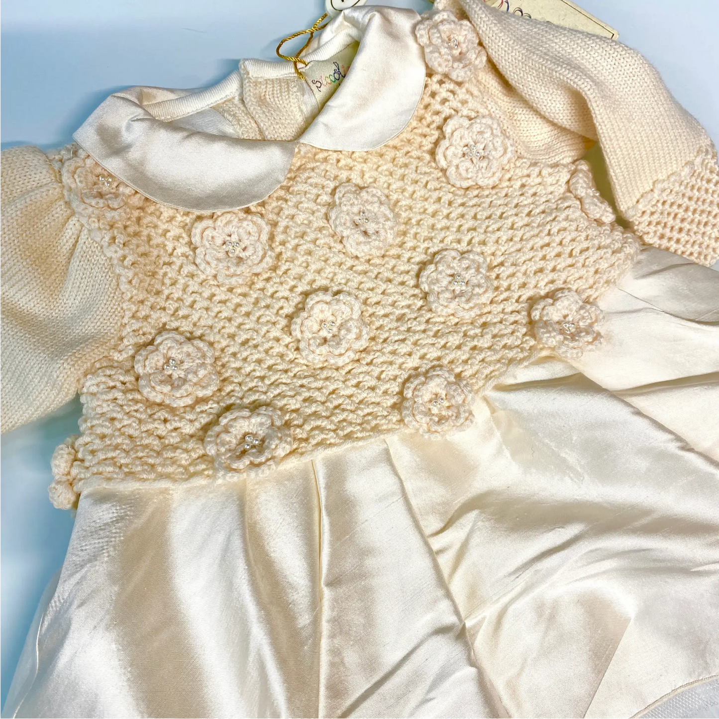 Abitino elegante primi giorni neonata