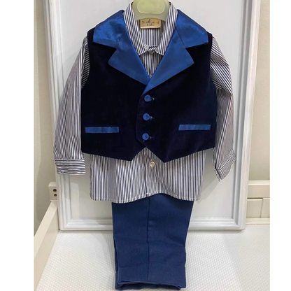 Abito casual battesimo neonato 6 mesi