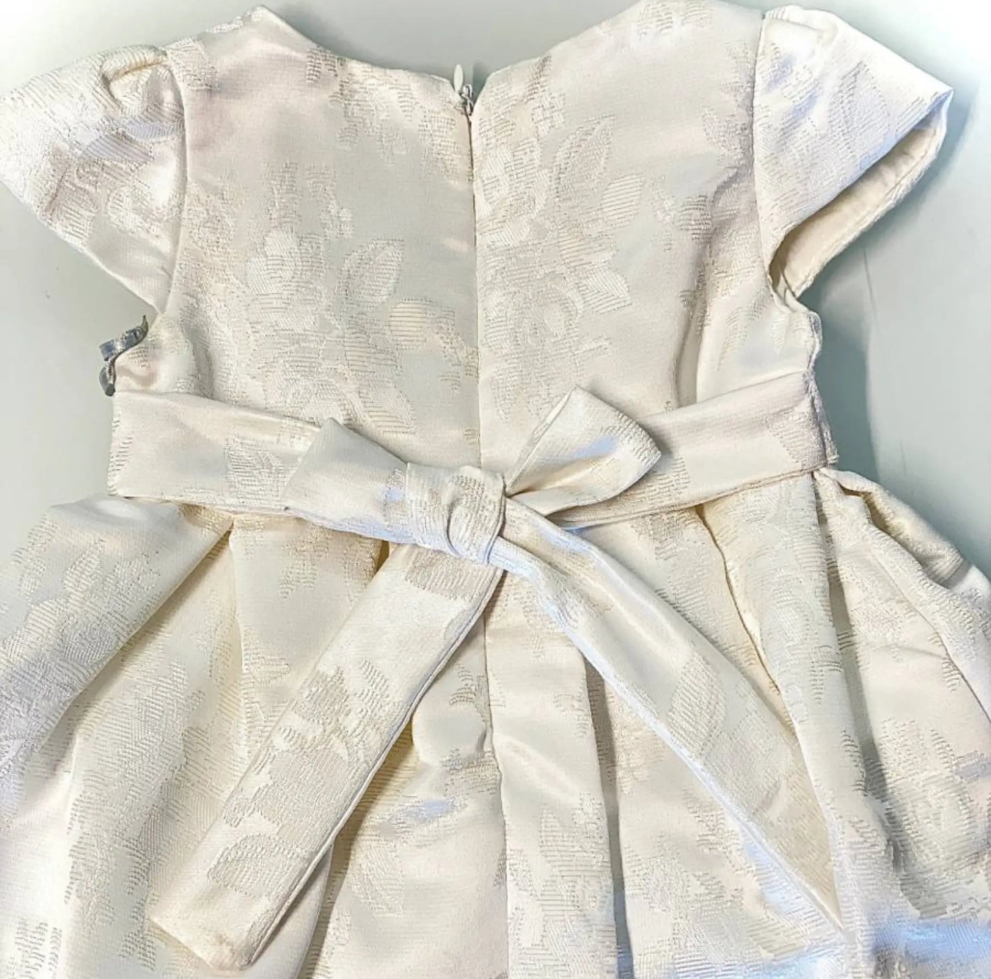 Abito da Battesimo Damascato per bambina