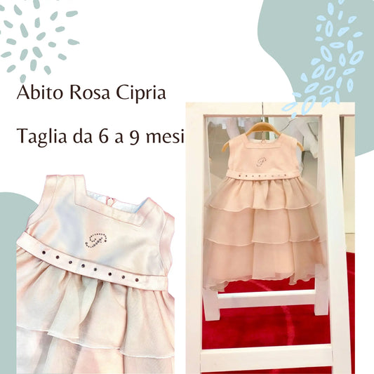 Abito da cerimonia per bimba di 6-9 mesi