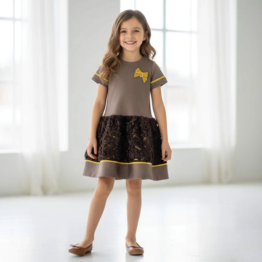 Abito elegante bambina per feste e occasioni speciali scontato