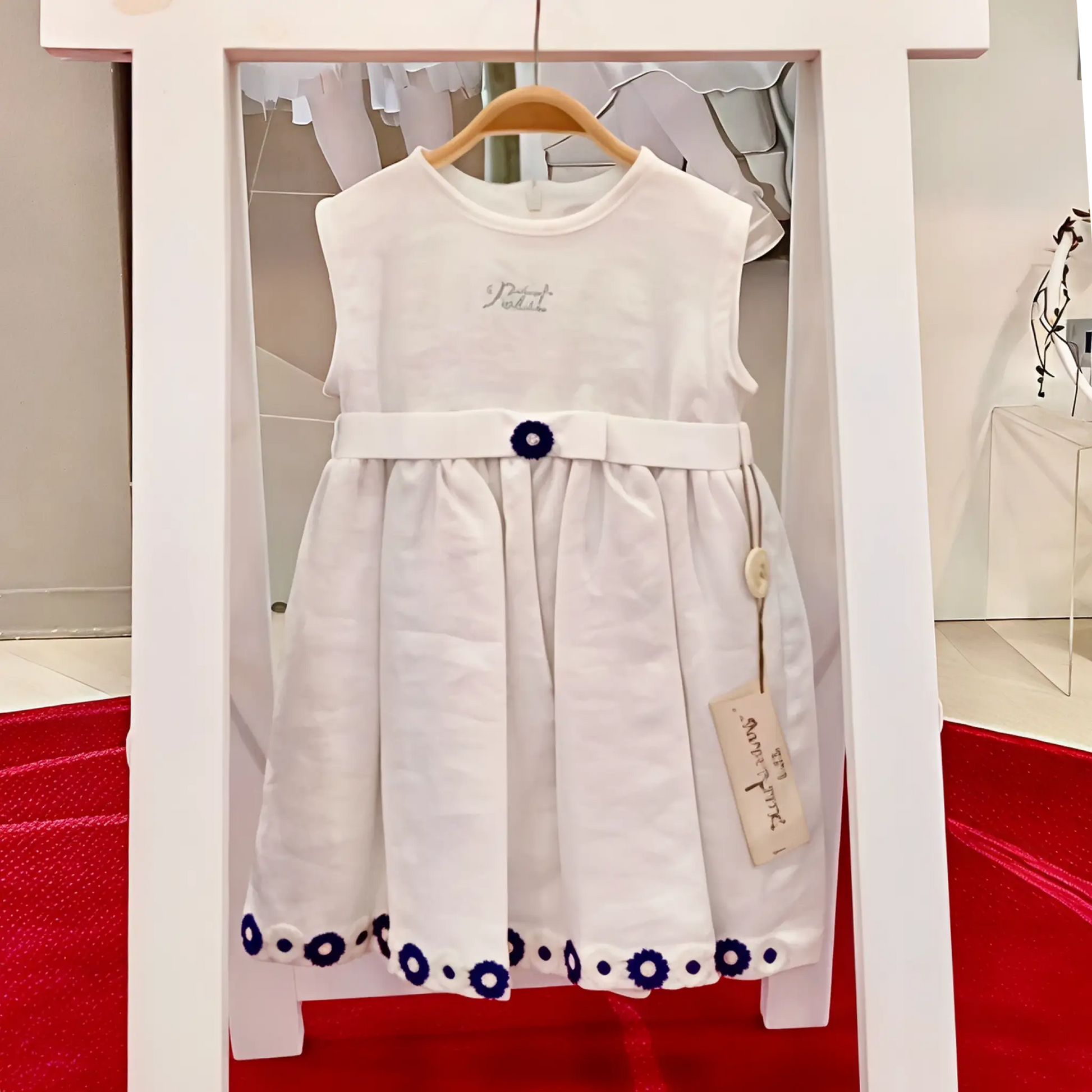 Abito in lino elegante per bambina