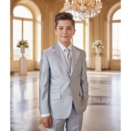 Abito in seta per comunione ragazzo. OUTLET cerimonia