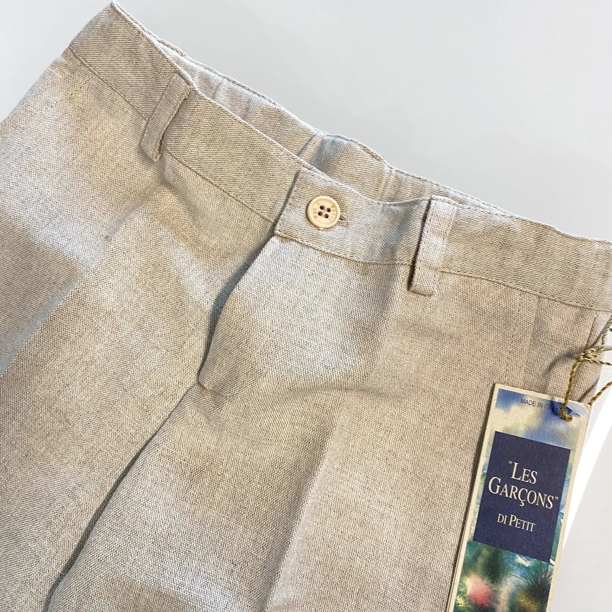 Bermuda per cerimonia estiva colore beige