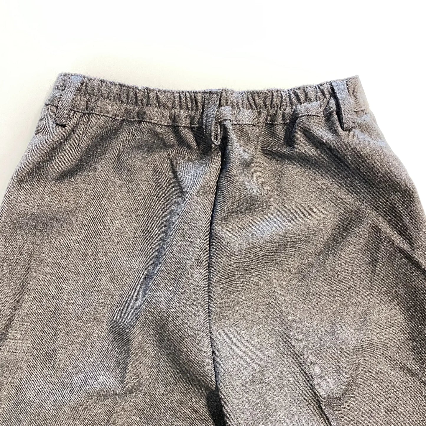 Bermuda elegante in viscosa per bambino color grigio