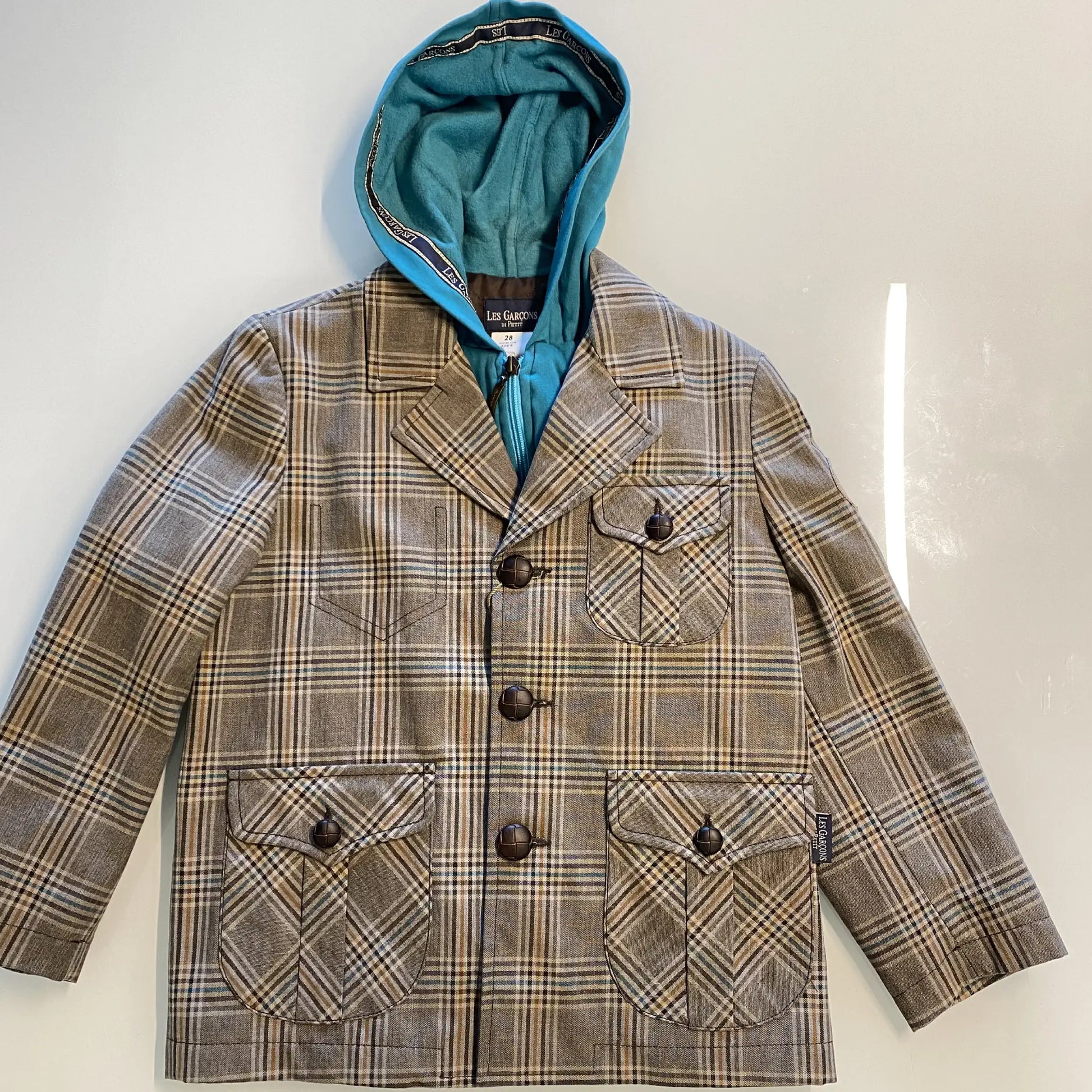 Blazer con cappuccio per bambino
