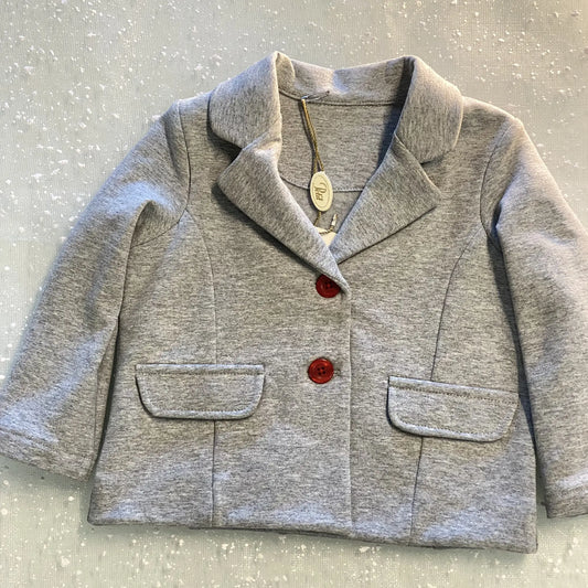Blazer giacca felpata per bambina