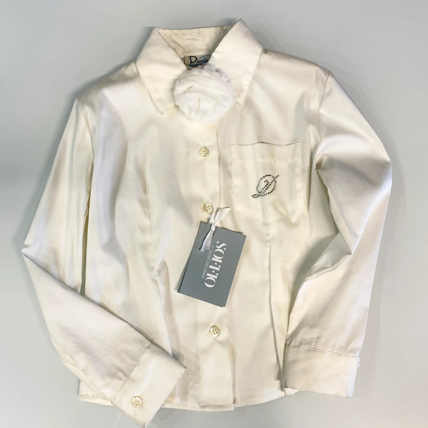 Camicia elegante per bambina in outlet