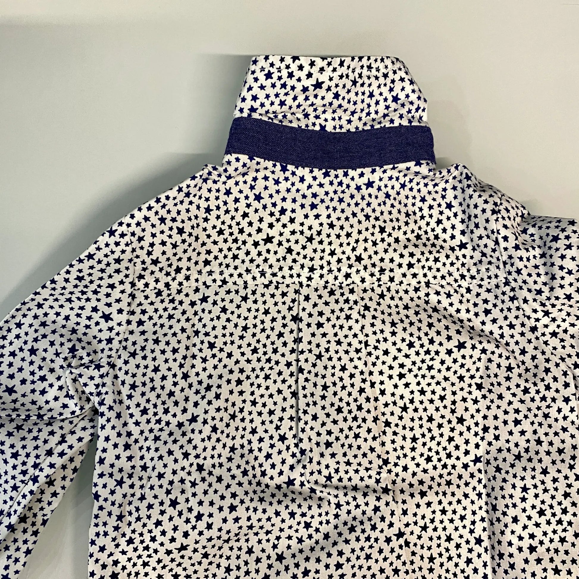 Camicia I Delfi dettaglio del colletto