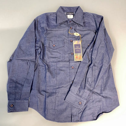 Camicia color jeans per ragazzo di 10 anni