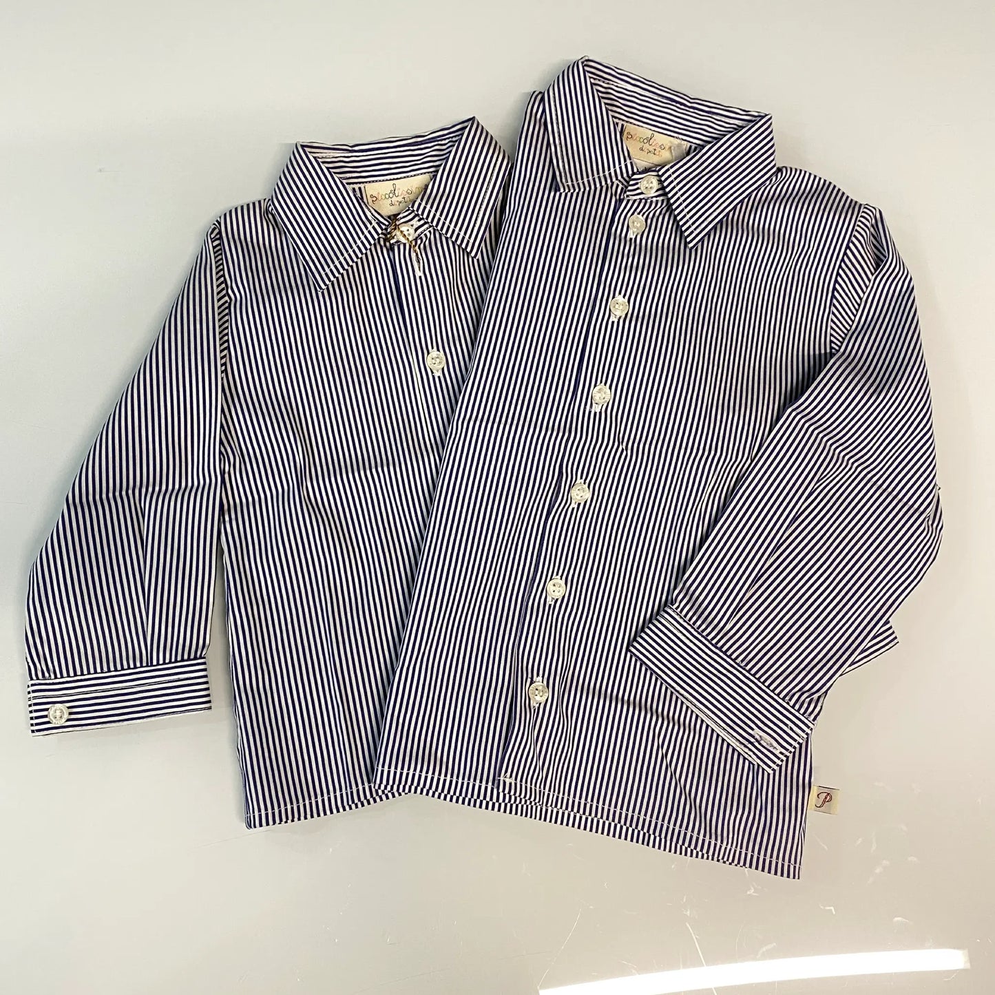 Camicia da neonato a righe in outlet