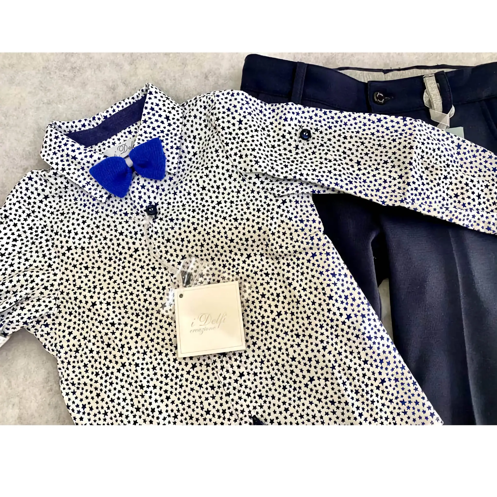 Camicia e pantalone da cerimonia per bambino