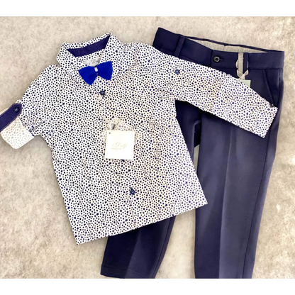 Camicia e pantalone elegante per bambino