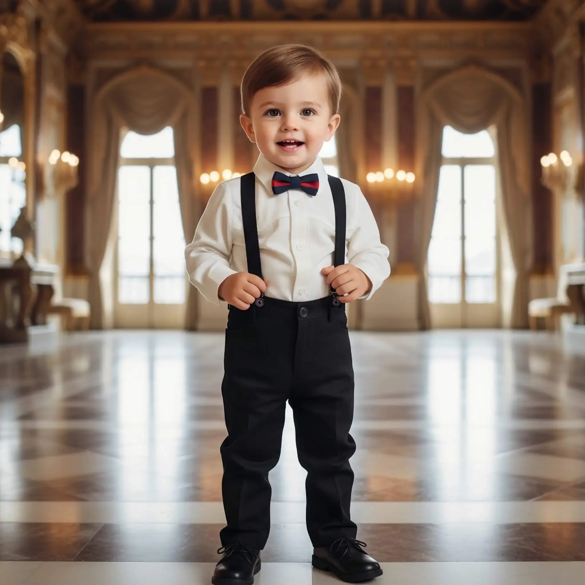 Camicia più pantalone elegante da cerimonia per 18 mesi in outlet