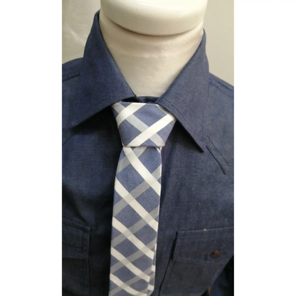 Camicia ragazzo in denim scontata