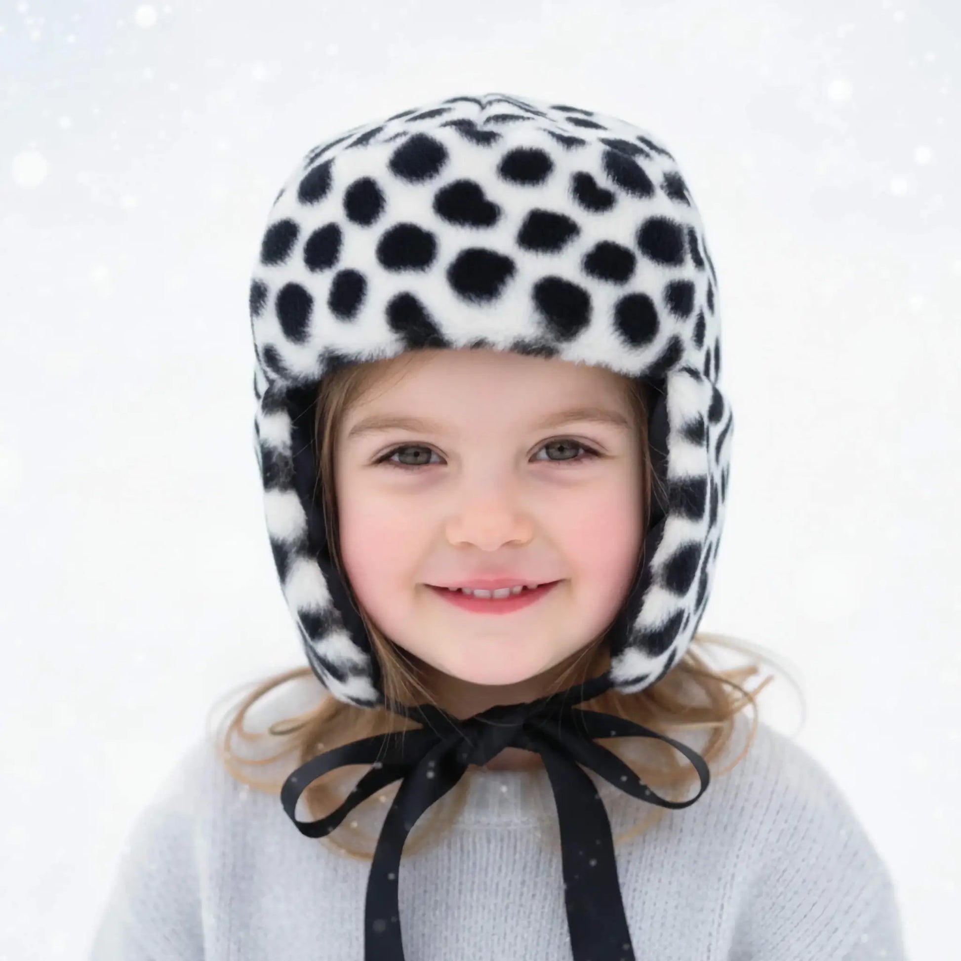 Cappello stile Colbacco per bambina in Outlet