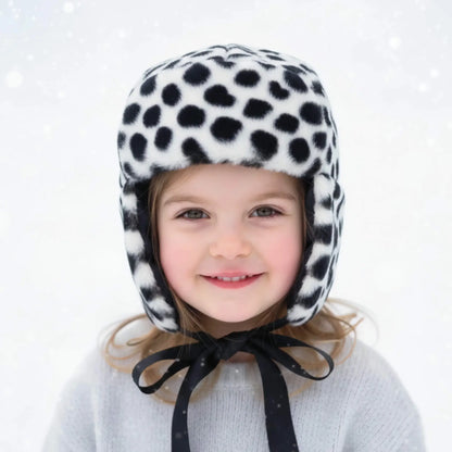 Cappello stile Colbacco per bambina in Outlet