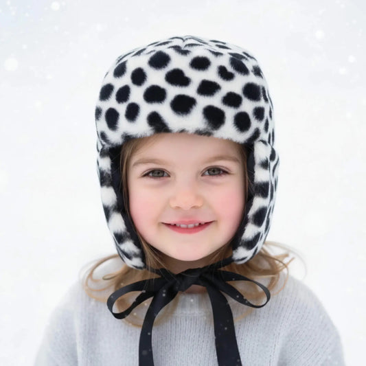 Cappello stile Colbacco per bambina in Outlet