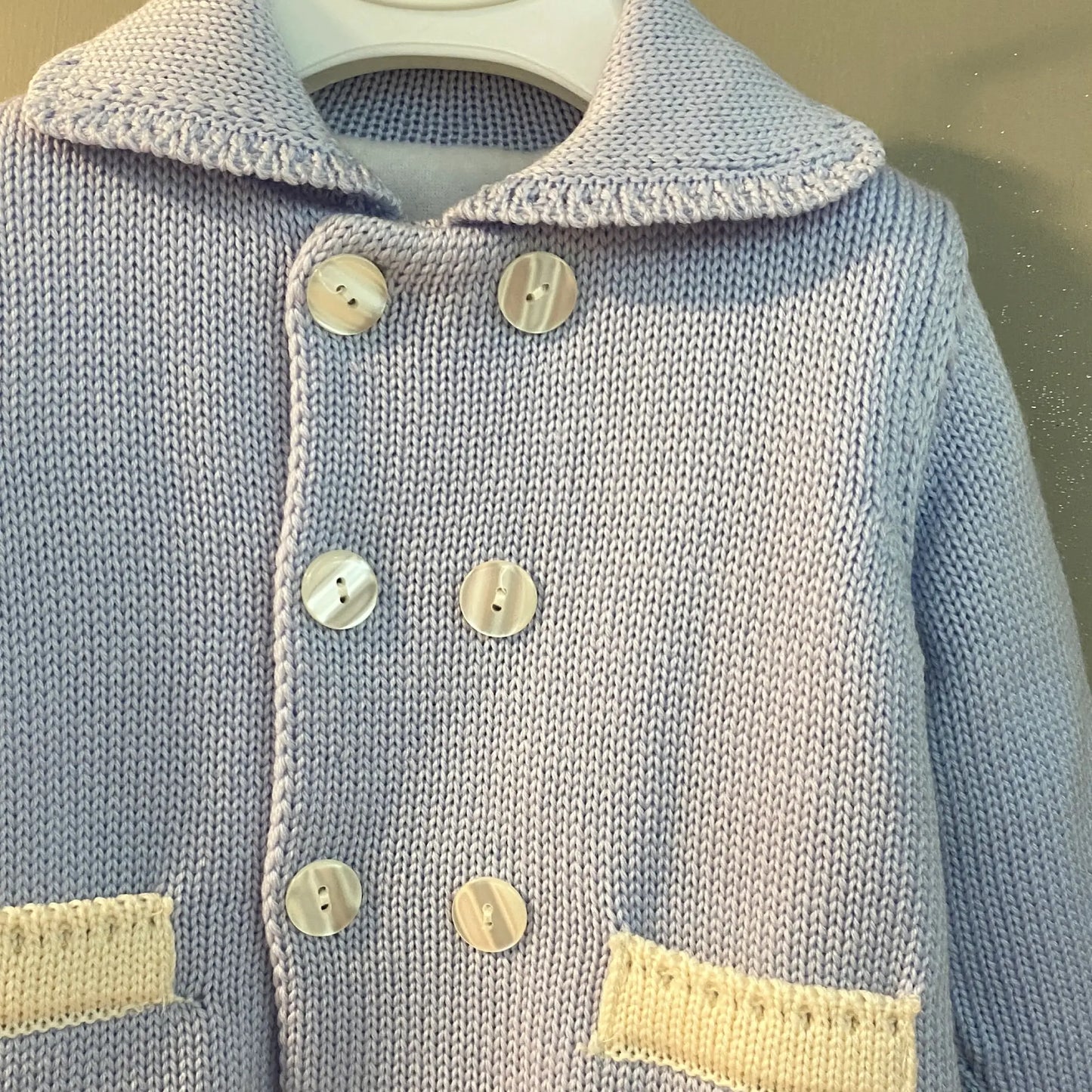 Cappottino elegante doppio petto pura lana offerta outlet