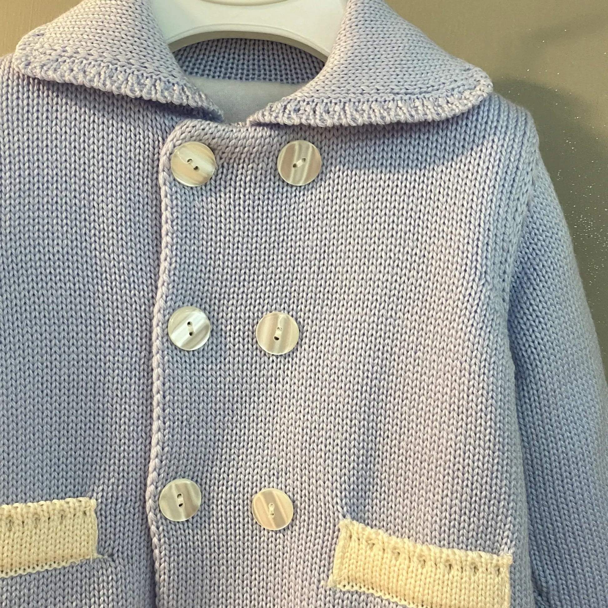 Cappottino elegante doppio petto pura lana offerta outlet