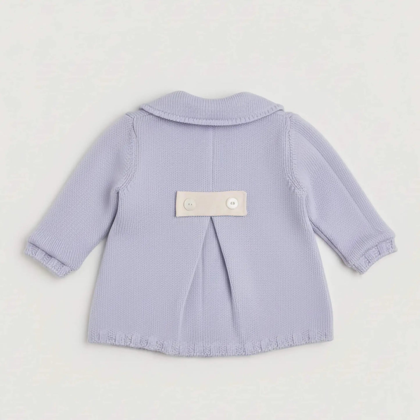 Cappottino elegante in pura lana per battesimo invernale in offerta outlet