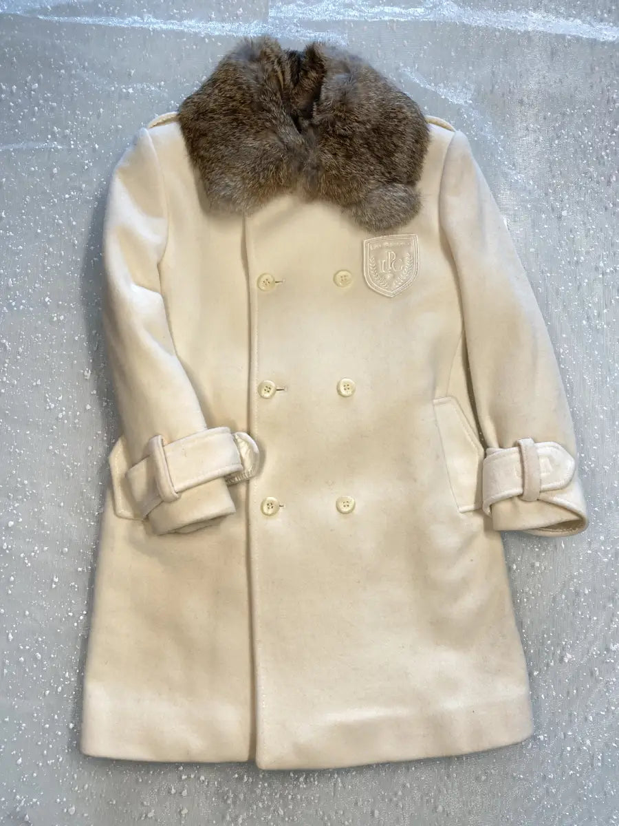 Cappotto doppiopetto per bambino