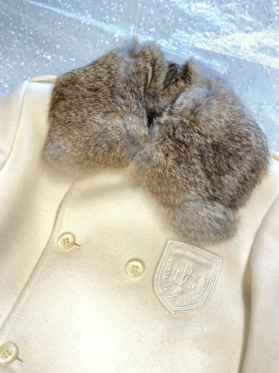 Cappotto elegante doppiopetto per bambino