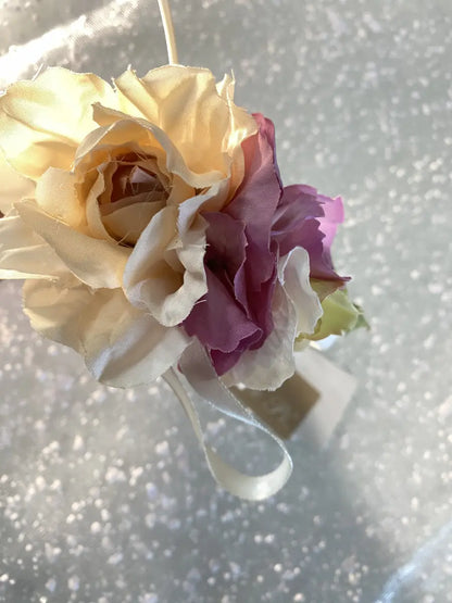 Cerchietto floreale per cresima