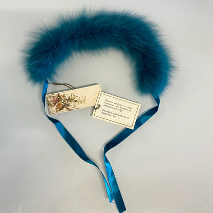 Collo in vera pelliccia per bambina in outlet