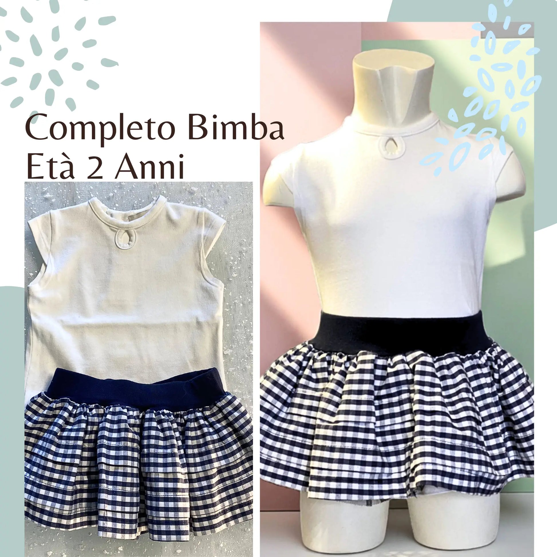 Completo bimba 2 anni