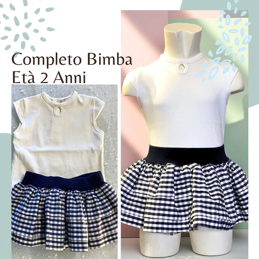 Completo bimba 2 anni