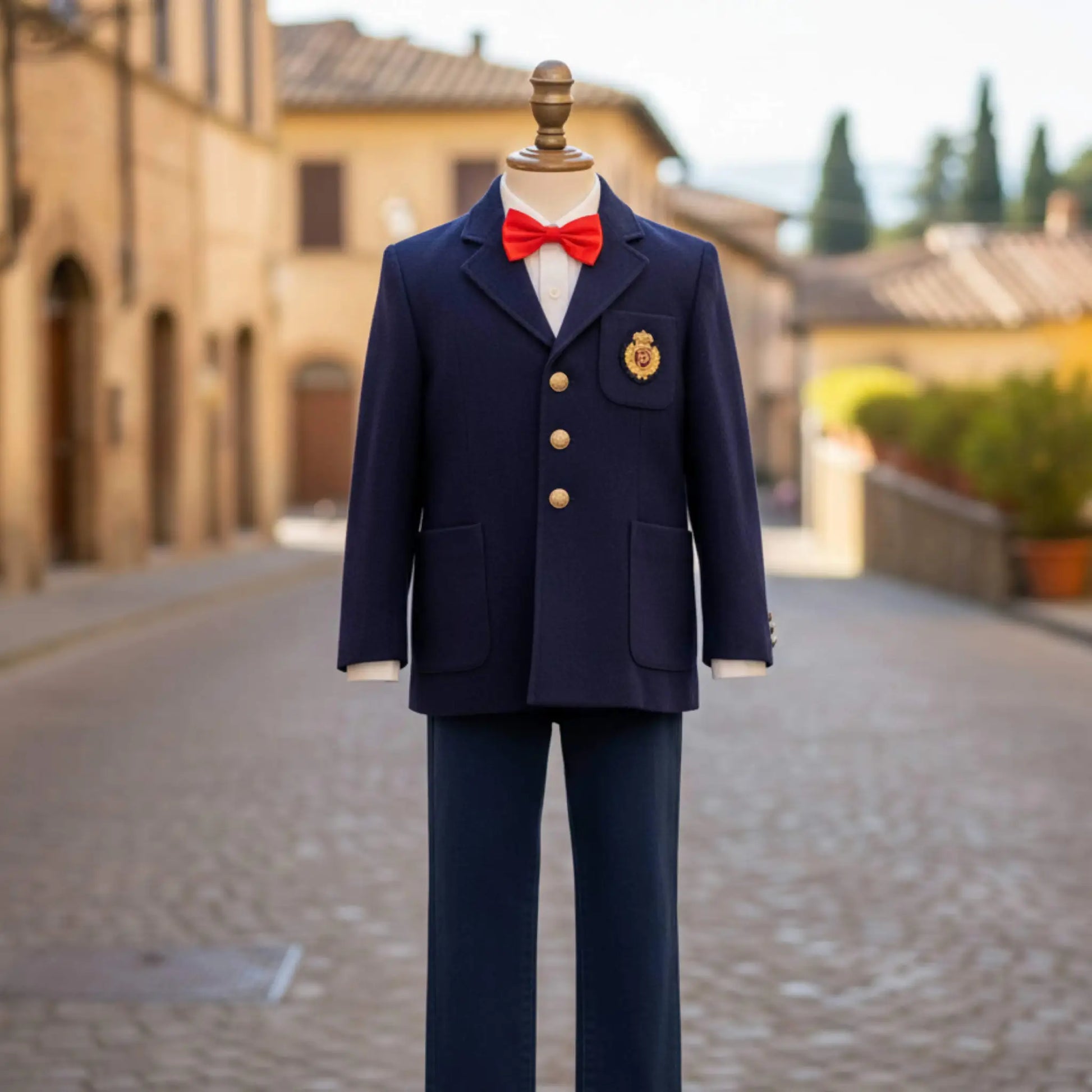 Completo casual per occasioni speciali invernali da bambino in sconto