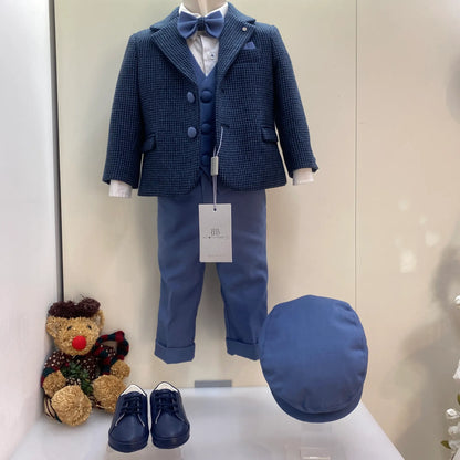 Completo da Cerimonia per neonato Blu e Azzurro in offerta Outlet