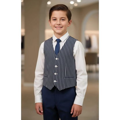 Completo da cerimonia con pantaloni, gilet e camicia in offerta