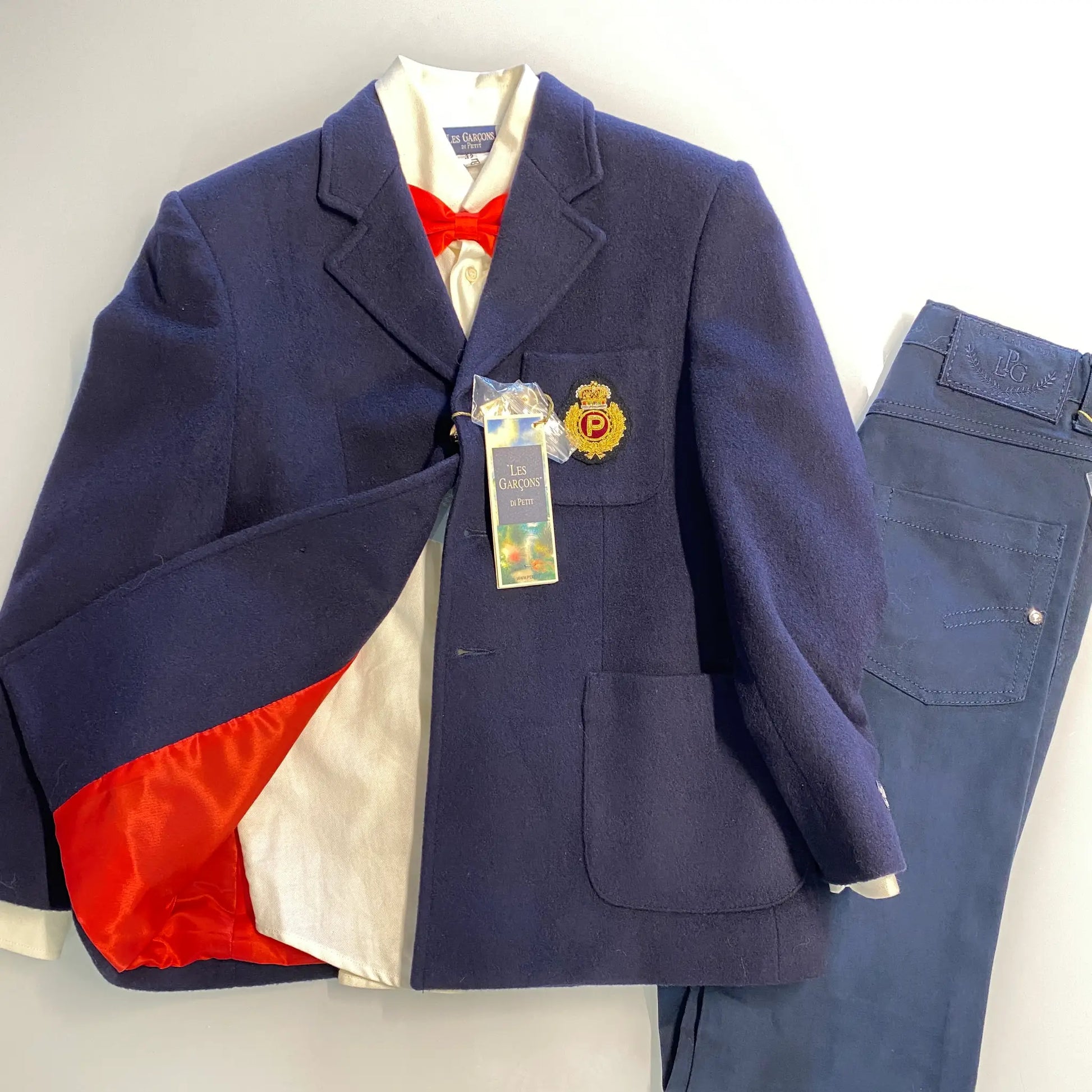 Completo casual elegante invernale per bambino 8 anni 