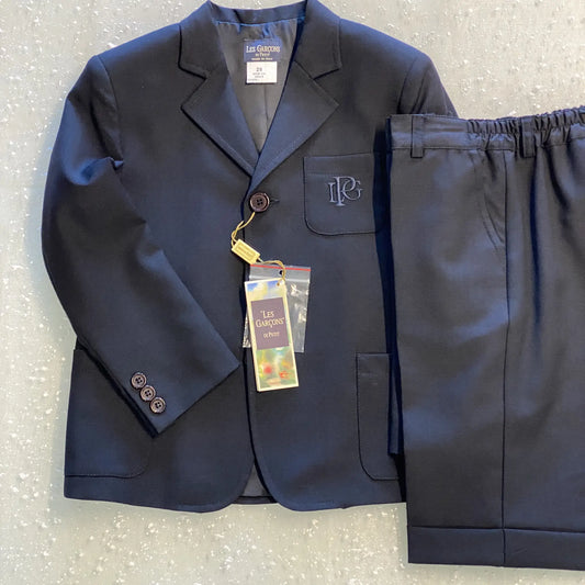 Completo elegante blu da cerimonia bambino. Ideale per estate