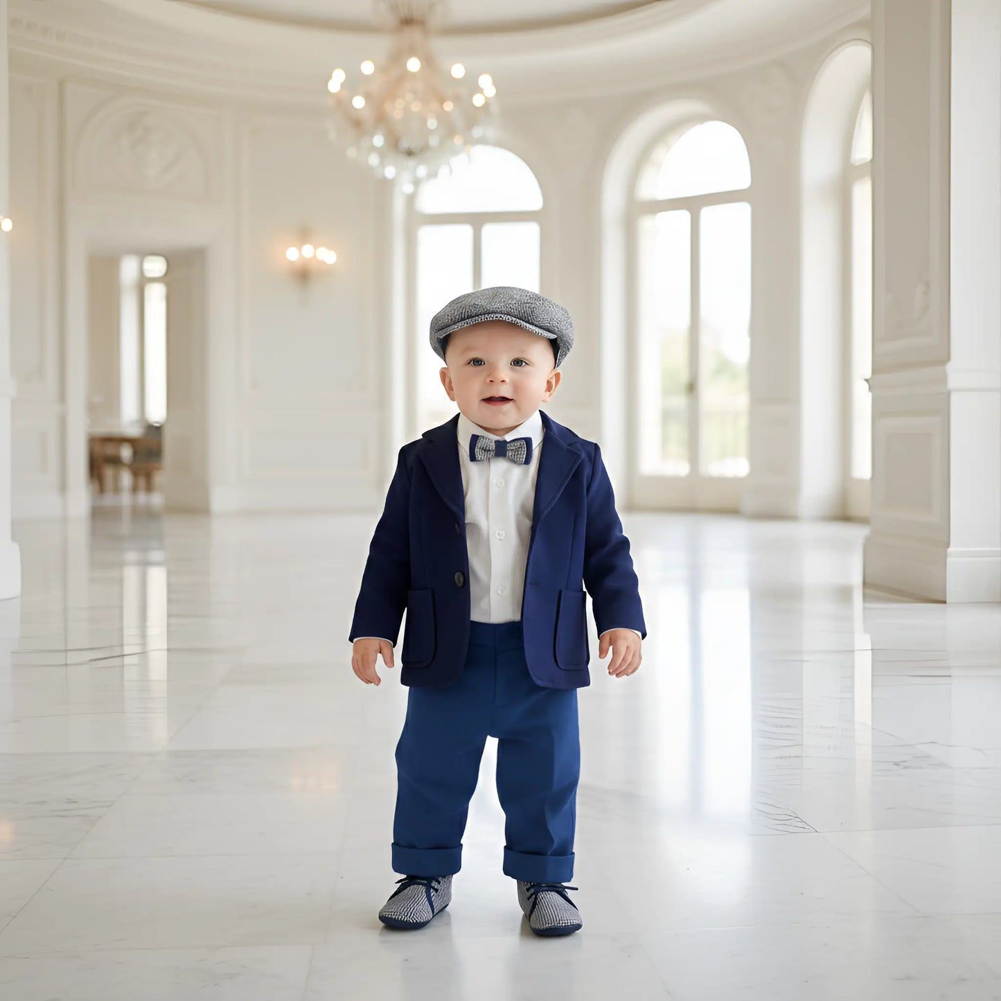 Completo-elegante da neonato 9-12 mesi in Outlet