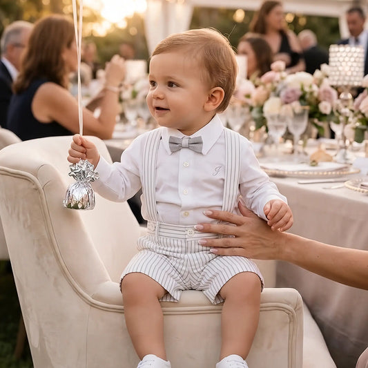 completo elegante occasioni speciali per bambino in sconto OUTLET