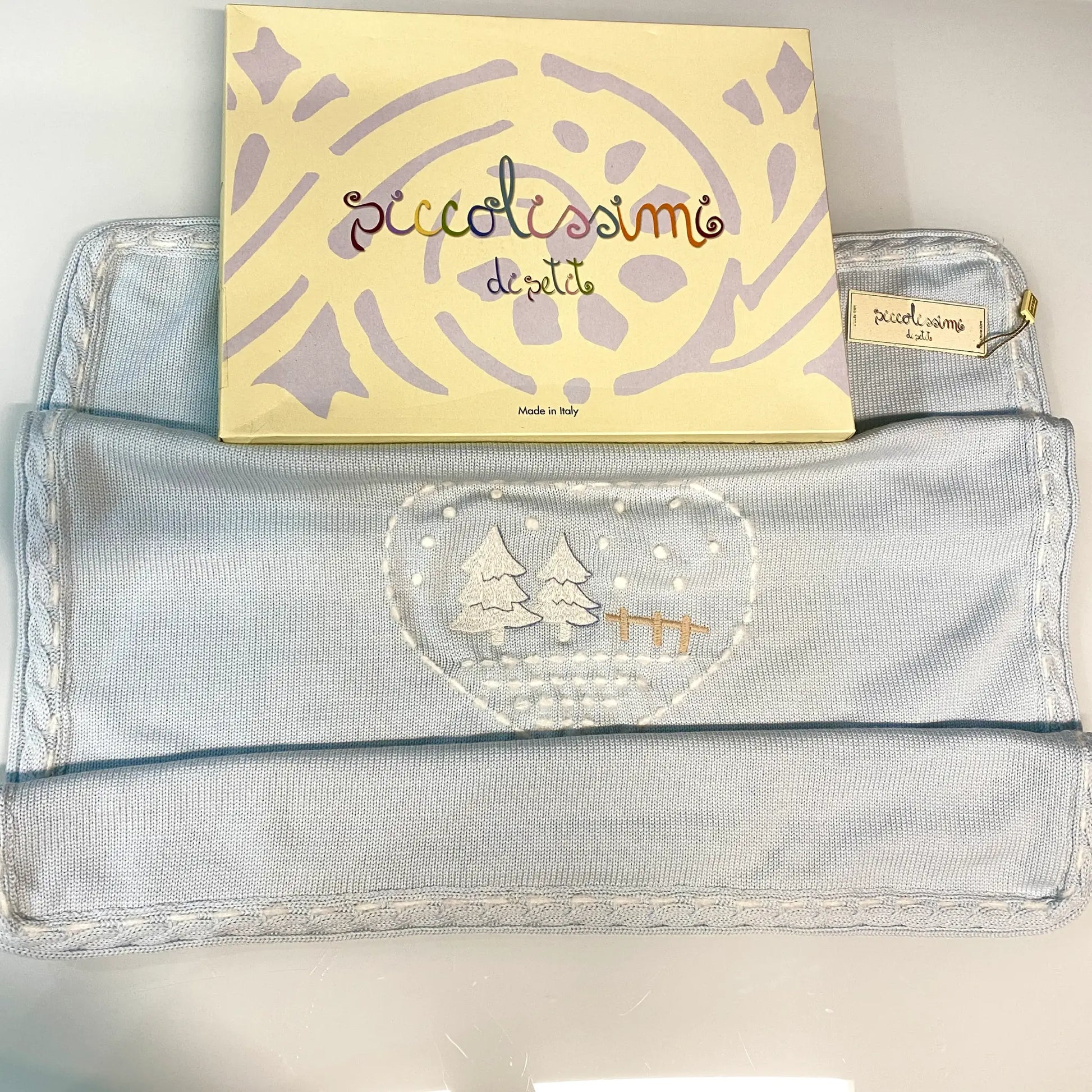 Copertina da carrozzina in lana 100% Petit scontata